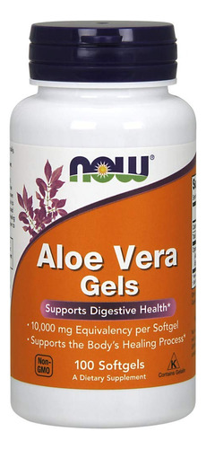 Aloe Vera Now Foods 100 Softgels