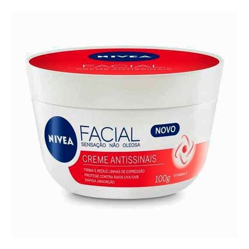 Creme Facial Antissinais Nivea 100g - 1 Unid