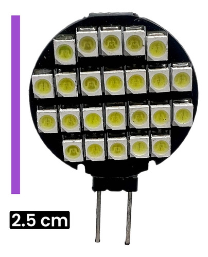 Hiper Led T10 (2 Piezas) 24 Led G4-24lr.2