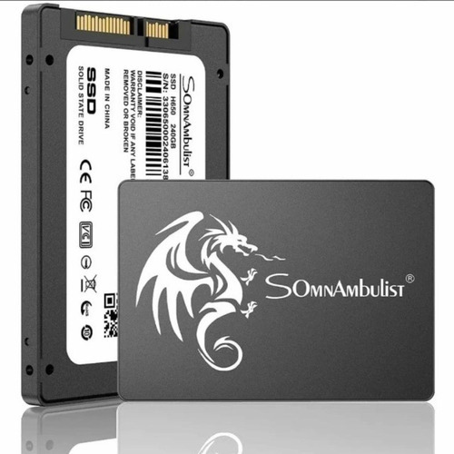 Ssd Disco Sólido Interno Ssd Somnambulist 256gb Sata Iii