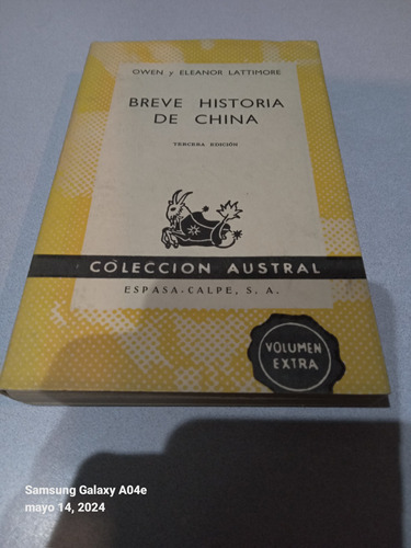 Colección Austral: Breve Historia De China 