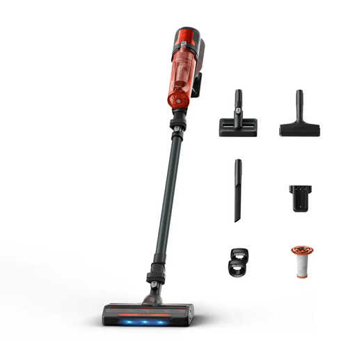 Aspiradora Vertical X Force 8.8 Animal Digital Rowenta Rojo