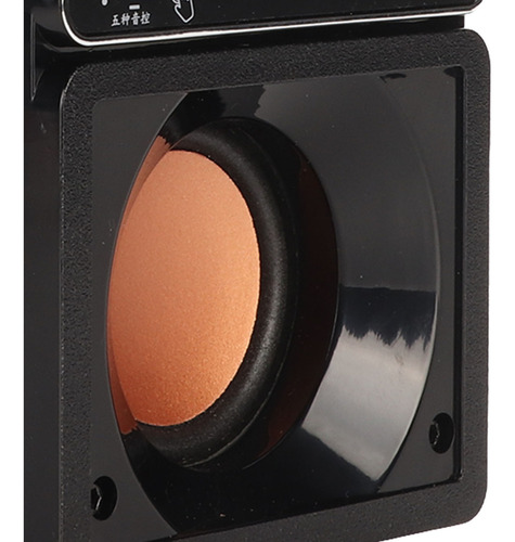 Subwoofer Mini Multifuncional, 4 Bocinas Potentes De Rango