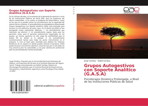Libro: Grupos Autogestivos Con Soporte Analítico (g.a.s.a):