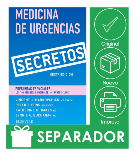 Envío Gratis. Markovchick. Medicina De Urgencias. Secretos