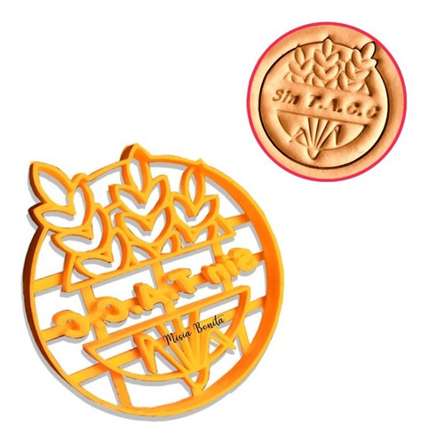 Sin Tacc Logo Cortante Galletas Cookie Masa Fondant Celiacos