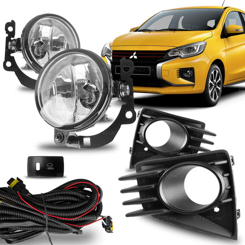 Faro Niebla Mitsubishi Mirage G4 2021 2022 2023 2024 Kit