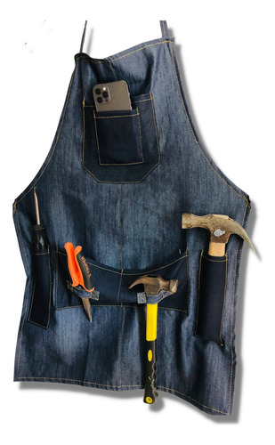Mandil Delantal De Cuero Impermeable Y Resistente Al Aceite