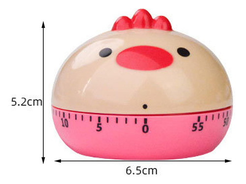 4 Lindo Animal Temporizador Mecánico Reloj Despertador