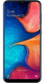 Samsung Galaxy A20 32gb Azul Celular Bom