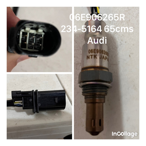 Sensor Oxígeno Audi A4 A5 Q5 Q7 Fiat 500 2012-17 Original