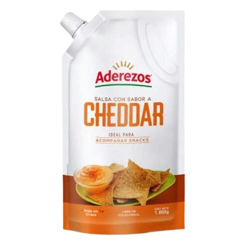 Salsa Con Sabor A Cheddar Aderezos X 1000g