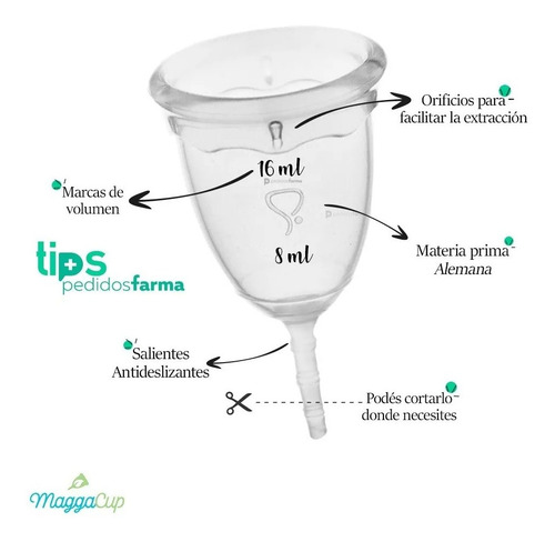 Maggacup Copita Menstrual Reutilizable - Copa Ecologica
