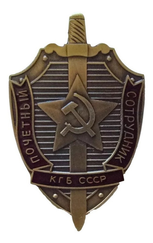 Piocha Insignia Policía Colaborador Kgb Unión Soviética