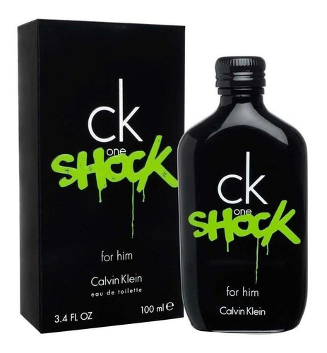 Calvin Klein Ck One Shock Edt 100 Ml Para Masculino