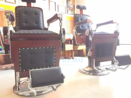 Restauro de cadeiras de barbeiro