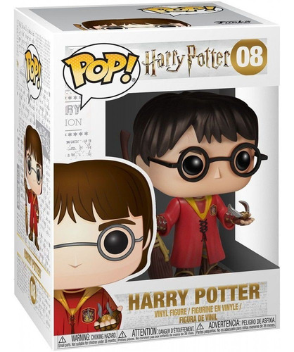 Imagem 3 de 3 de Boneco Funko Pop Harry Potter - Harry Potter #08