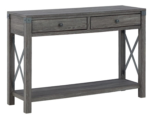 Diseño Exclusivo De Ashley Freedan Rustic Farmhouse Consola 