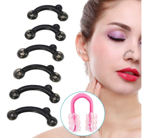16pcs Nose Up Clip Nose Shaper 3d, Kit De Belleza Alisadora