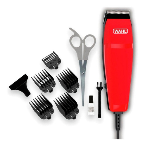 Cortadora de pelo Wahl Home Easy Cut roja 220V