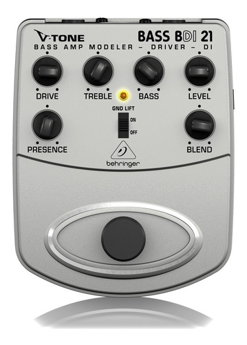 Preamplificador De Bajo Behringer Bdi21 V-tone Premium