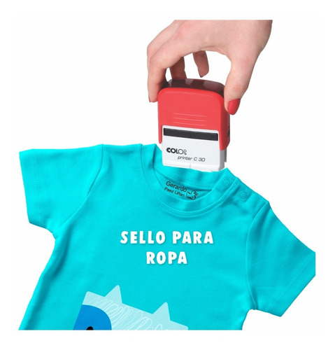 Sello Para Ropa, Pañales, Libros, Personalizado