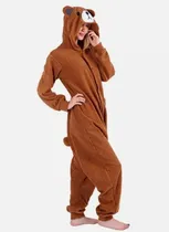 Comprar Disfraz Onesie Pijamas Kigurumi Osos Panda Y Mas Marron