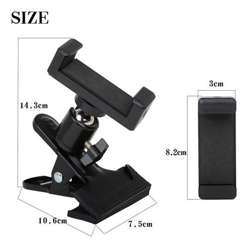 Pinza Superior Para Guitarra, Soporte Para Teléfono De Guita