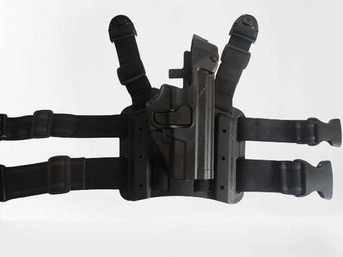 Piernera Para Glock 17 Nivel 3 Doble Seguro Marca Milfort