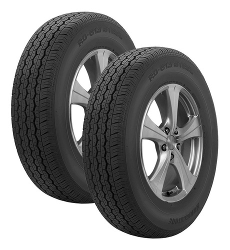 Kit De 2 Llantas 195 R15 106s Rd 613 Steel Bridgestone