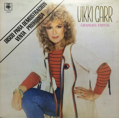 Vinilo Lp - Vikki Carr - Grandes Exitos 1982 Argentina