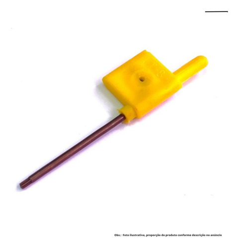 10 Torx Fixa Inserto Pastilha M 2,2 X 6 + M 2,5 X 8 + 2 Chav
