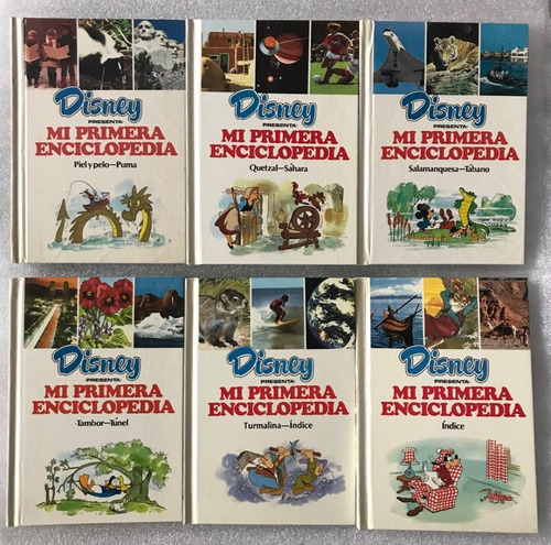 Disney Presenta Mi Primera Enciclopedia 24 Tomos