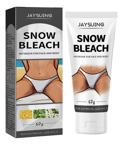 Crema Blanqueadora Snow Cream Para Mujer Lighten Private Par