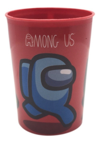 Vaso Plastico Infantil 468ml Among Us Licencia Oficial