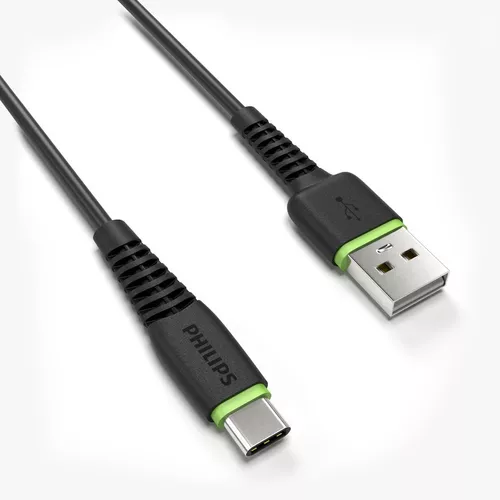 Cable Usb Tipo C Mallado 1,2m Carga Rápida Philips Original