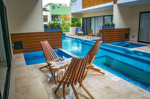 Imagen 5 de 12 de Departamento Nuevo En Venta De 3 Recámaras En Aldea Zama Tulum (390)