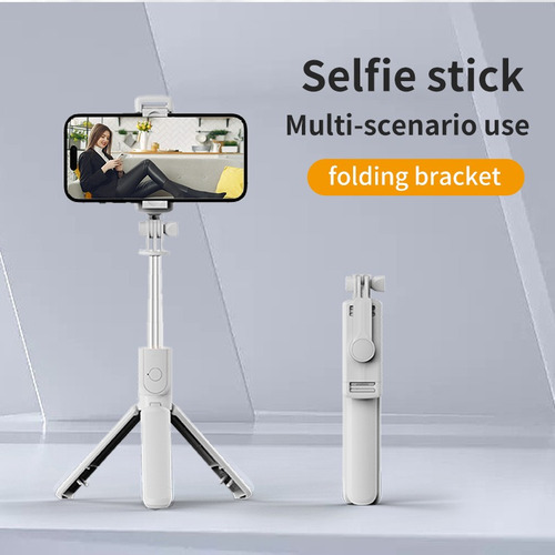 Mz Mini Stick Trípode 360º Bluetooth Selfie Stick Blanco 68