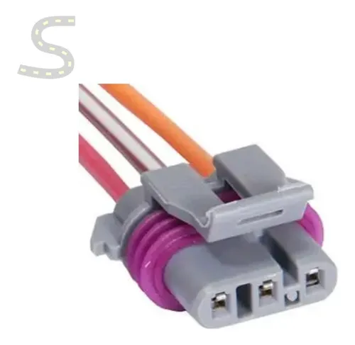 comprar Chicote Conector Plug 03 Vias Injeção Eletrônica Sensor Map
