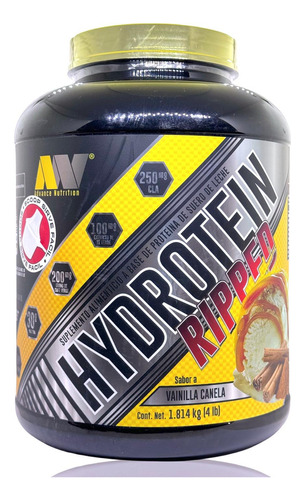 Hydrotein Ripped Vainilla Canela 4 Lbs Advance Nutrition. Sabor Vainilla/Canela