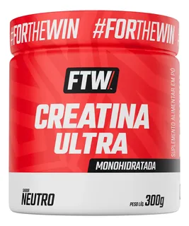 Creatina Ultra 300g Pote Ftw