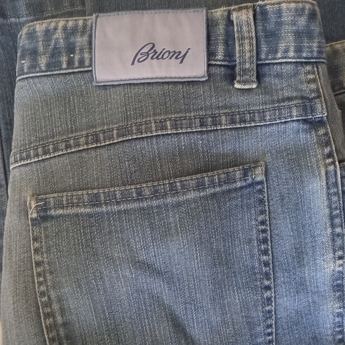 Ferragamo Pantalón Marca Brioni Italiano Talla 40