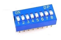Comprar Dip Switch 8p 8 Pines Arduino X 2 Unidades Arduino