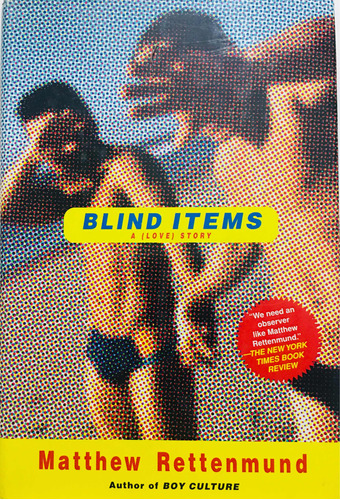 Blind Items Matthew Rettenmund First Edition Firmado Autor