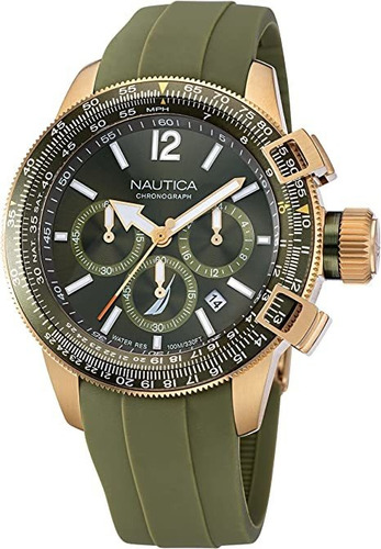 Nautica Reloj Napbff102 Bfc Con Correa De Silicona