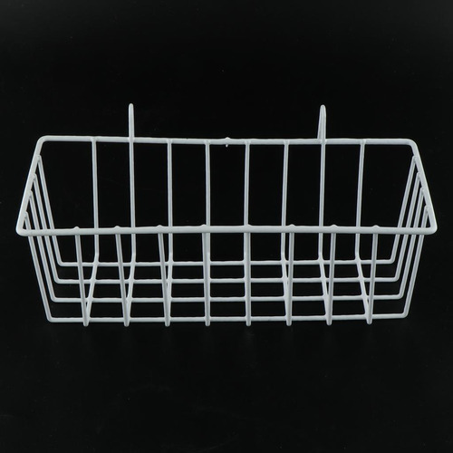 Cesta Colgante De Hierro Blanco