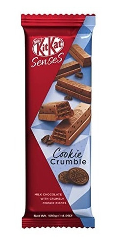 Tableta Chocolate Kitkat Senses Cookie Crumble, Pack 2x120g