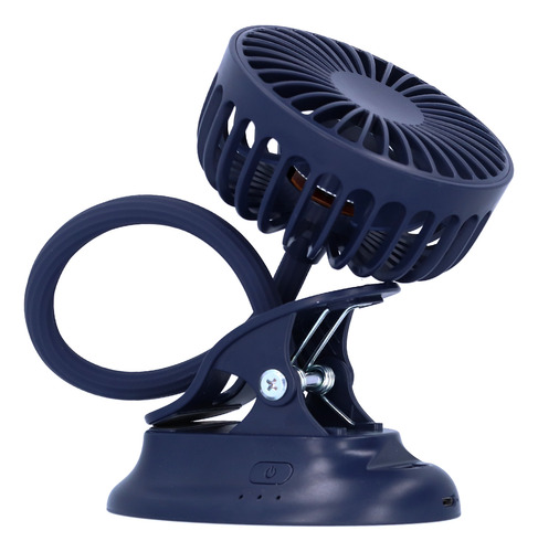 Clip Angular Ajustable, Pequeño, Azul Oscuro, Plegable Con V