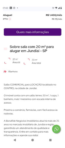 Salão Comercial Centro Jundiaí Bernardino De Campos Com Zaca