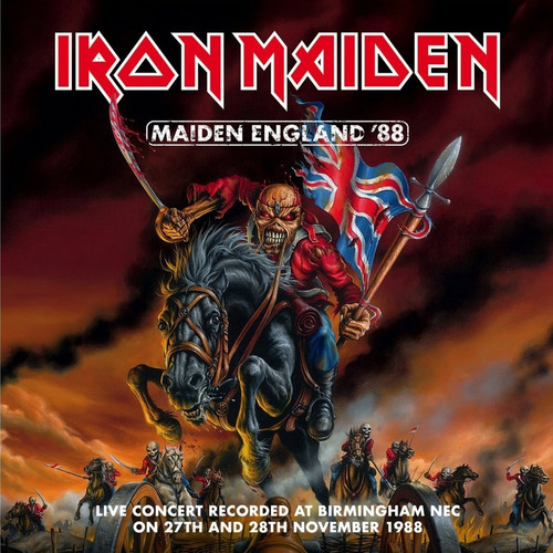 Cd Iron Maiden - Maiden England '88 Nuevo Sellado Obivinilos